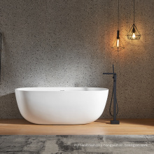 Modern Easy Clean Acrylic Standing Floor White Bathtub Free Standing Adult Acrylic Bath Tub